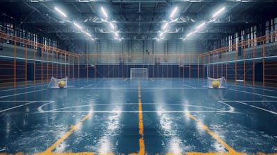 Imagem De Quadra De Futsal Para Composição (251)