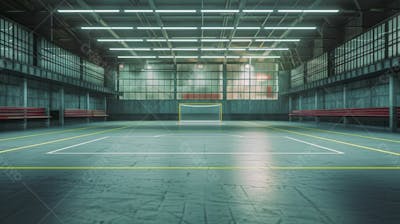 Imagem De Quadra De Futsal Para Composição (270)