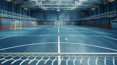 Imagem De Quadra De Futsal Para Composição (284)
