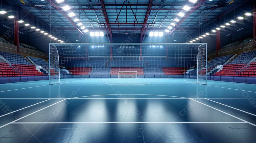 Imagem De Quadra De Futsal Para Composição (292)