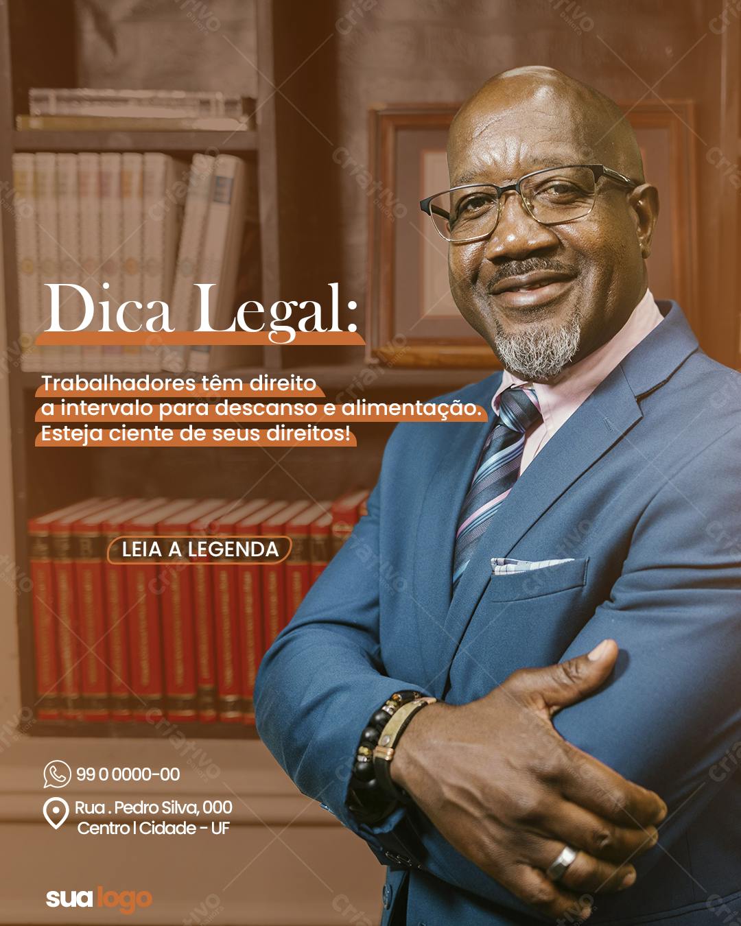 Postagem Instagram Dicas Legais PSD Editável