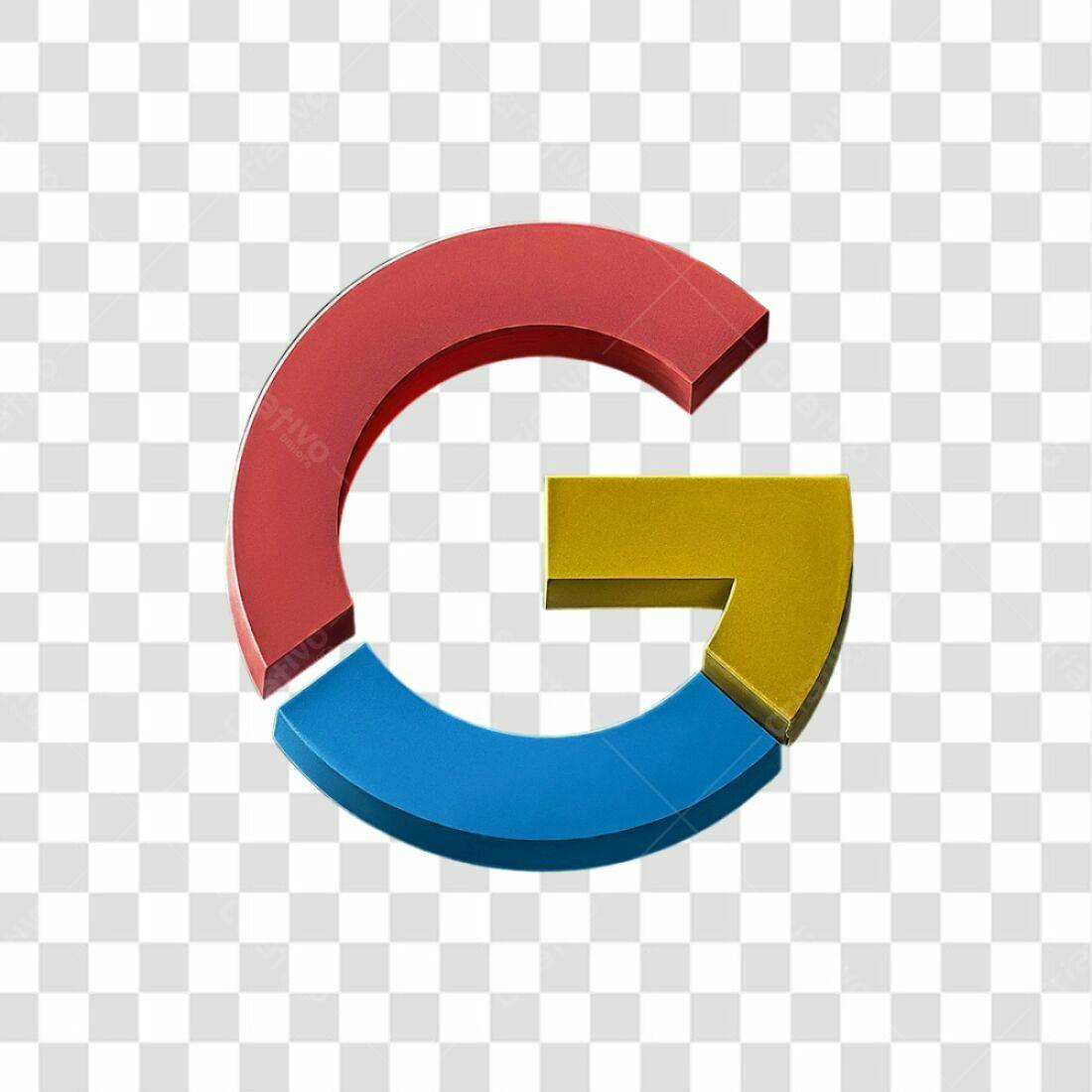 Logotipo moderno letra G PNG com fundo transparente