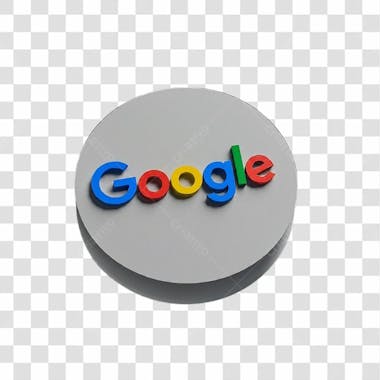 ícone do google 3d png transparente