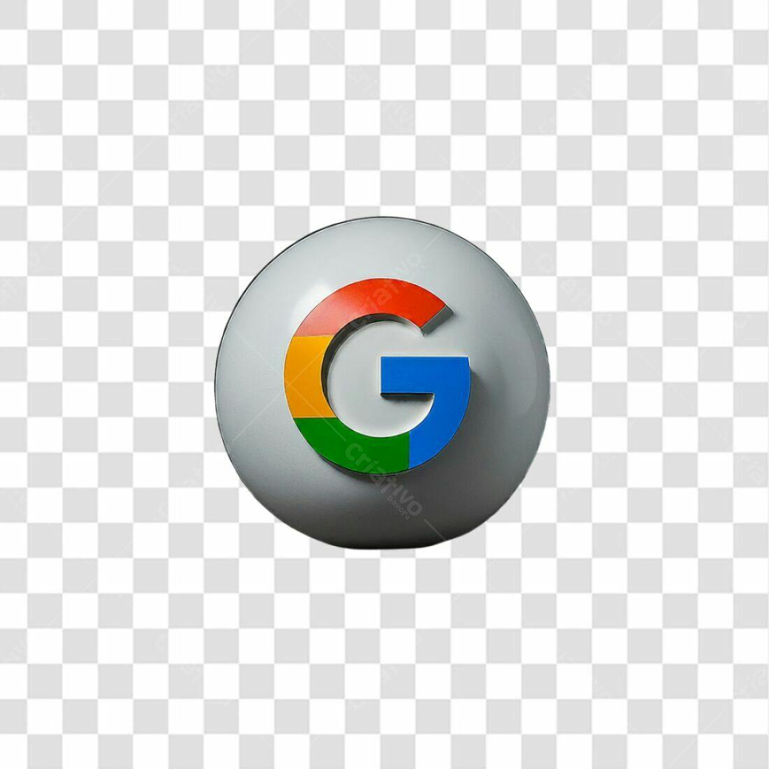 Ícone Google em PNG com fundo transparente