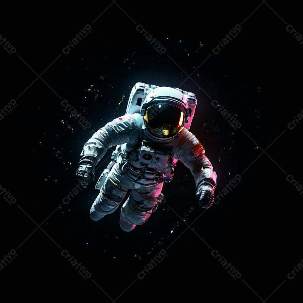 Astronauta 4K No Espaço (1)