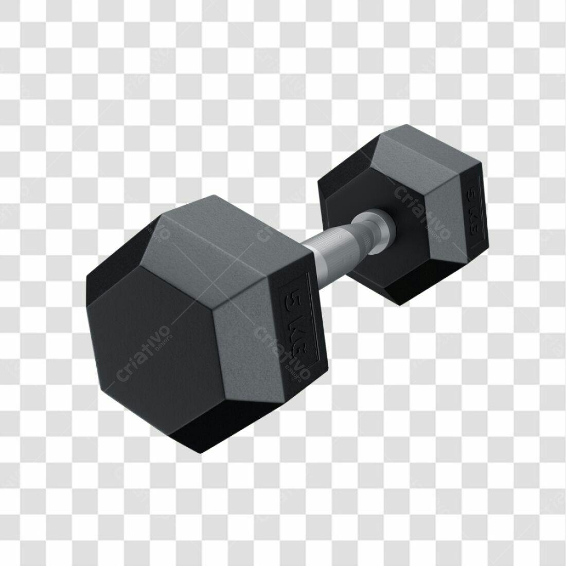 Icone Haltere 5kg PNG com fundo transparente