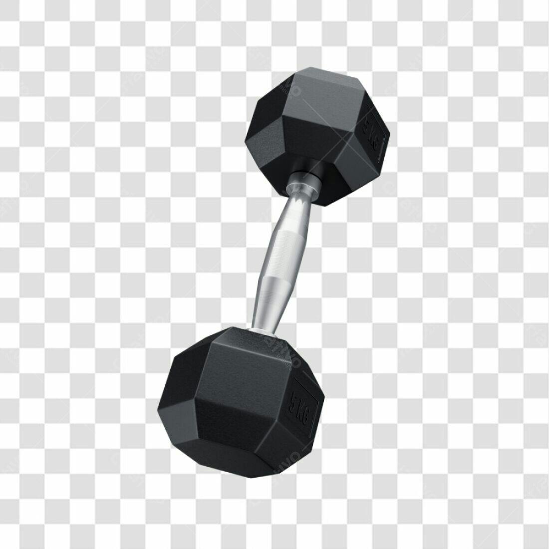 Icone Haltere 5kg PNG com fundo transparente