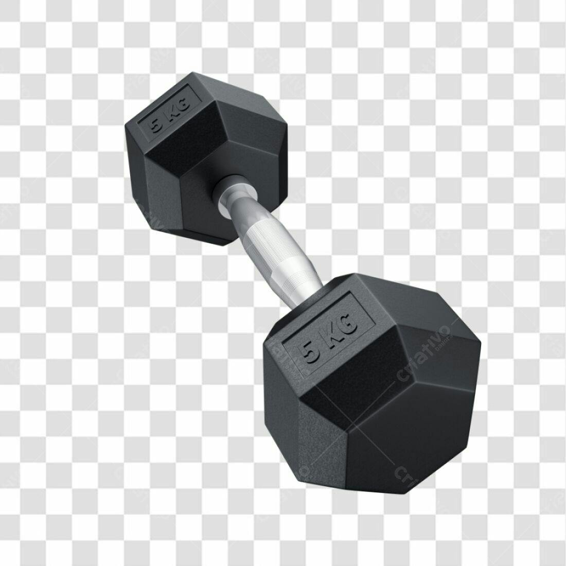 Icone Haltere 5kg PNG com fundo transparente