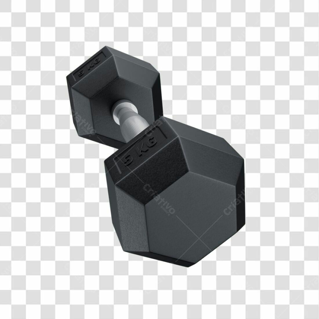 Icone de Halteres 5kg PNG com fundo transparente