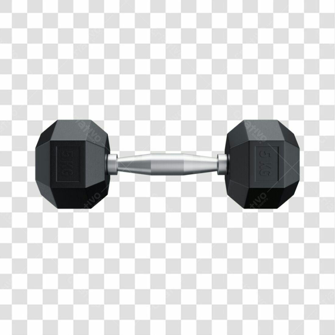 Icone Haltere 5kg PNG com fundo transparente