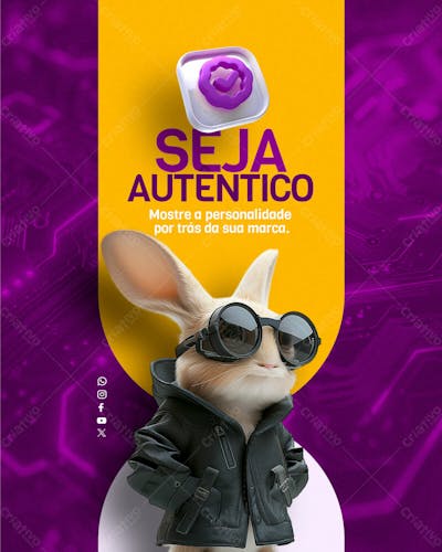 Social Media   Marketing Digital   Seja Autêntico
