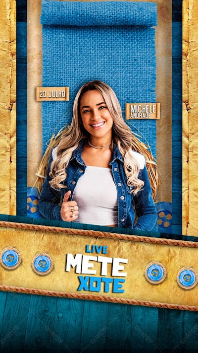 Live Mete Xote São João Story