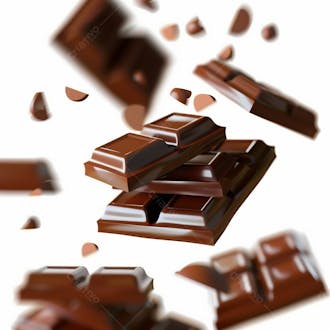 Imagem de pedaços de chocolate | imagem