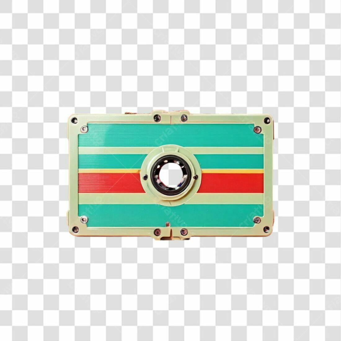 Icone Retro K7 PNG com fundo transparente