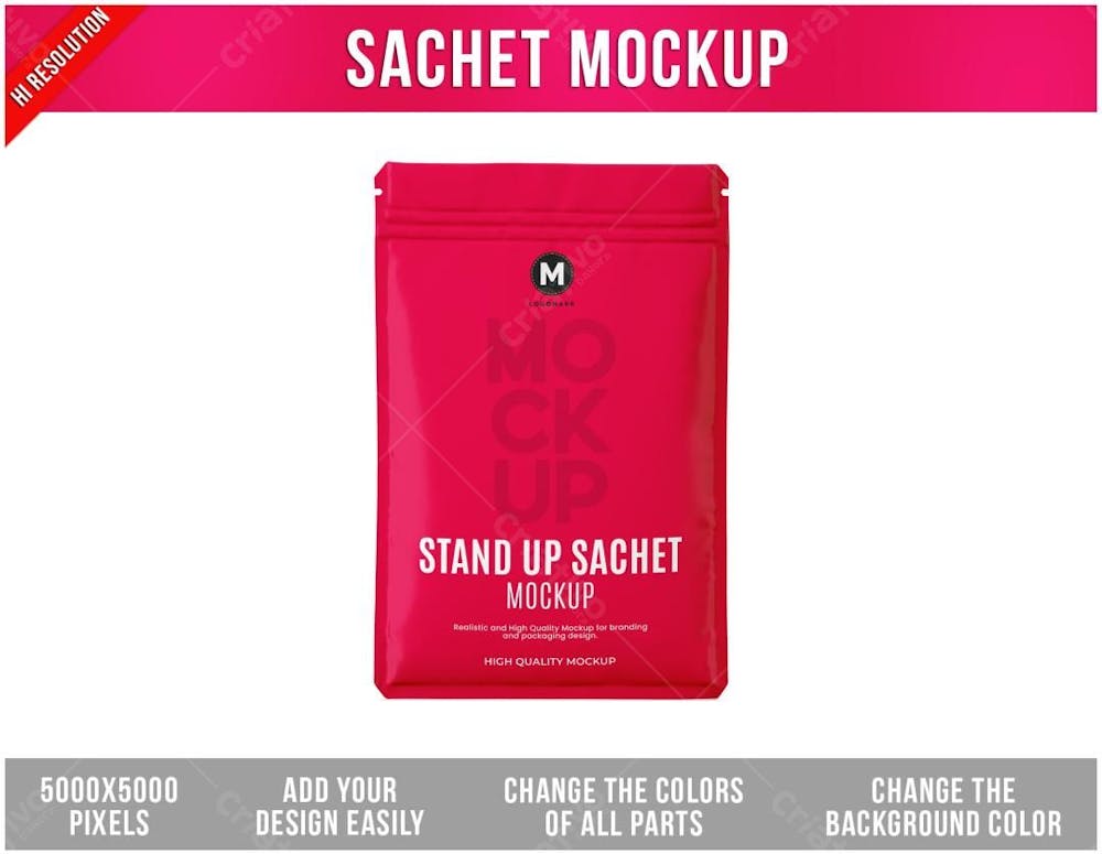 Sachê Mockup