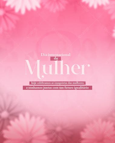 Hoje celebramos as conquistas das mulheres