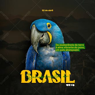 Da exuberancia da terra psd para o descobrimento do brasil 22 de abril