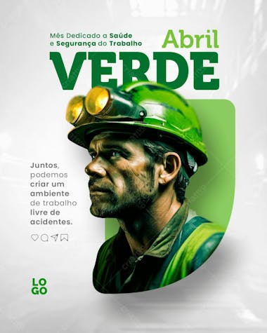 Abril verde: mês de prevenção, segurança e saúde no trabalho