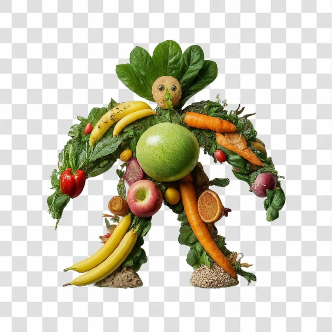 Icone Frutas e Vegetais PNG com fundo transparente