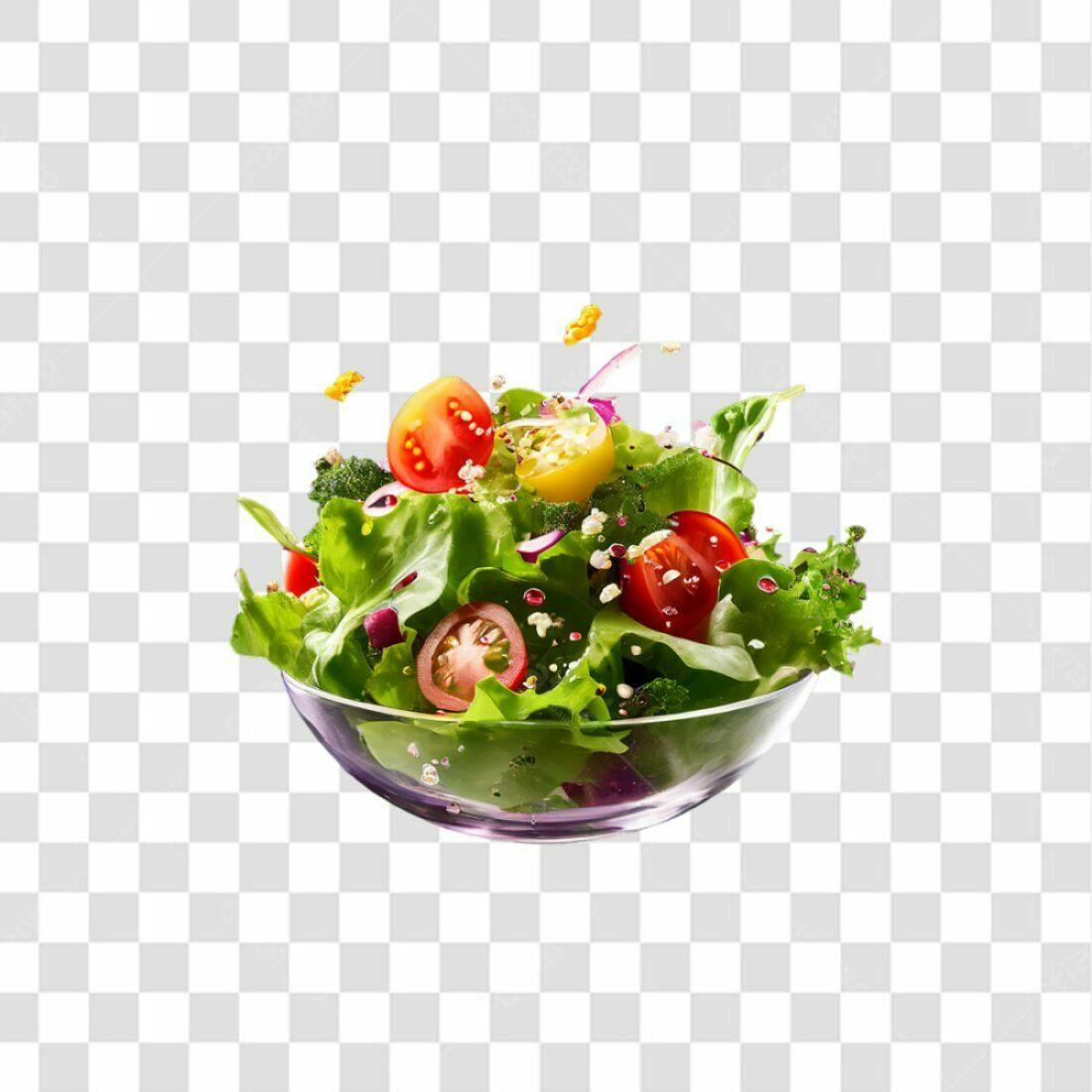 Imagem PNG de Salada Fresca com fundo transparente