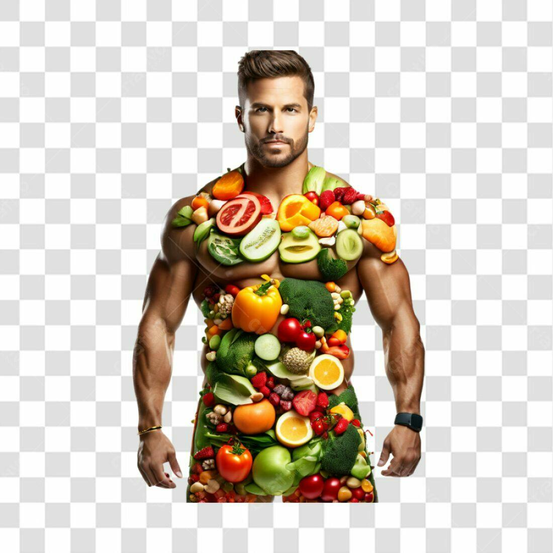 Icone Fitness Alimentação Saudável PNG com fundo transparente