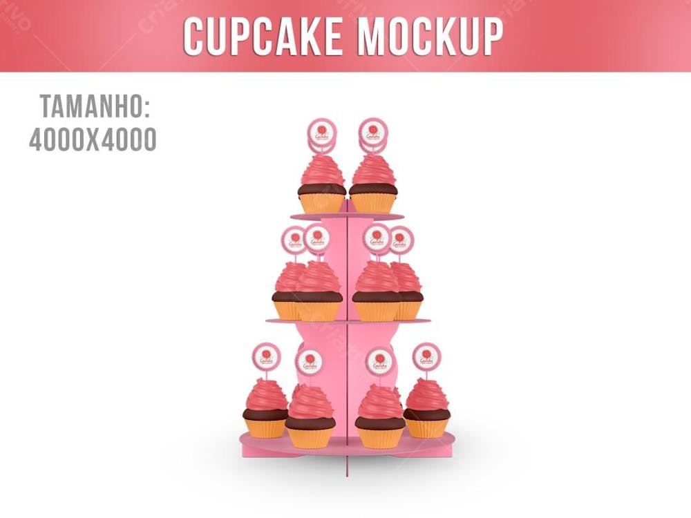 Cupcake Mockup 