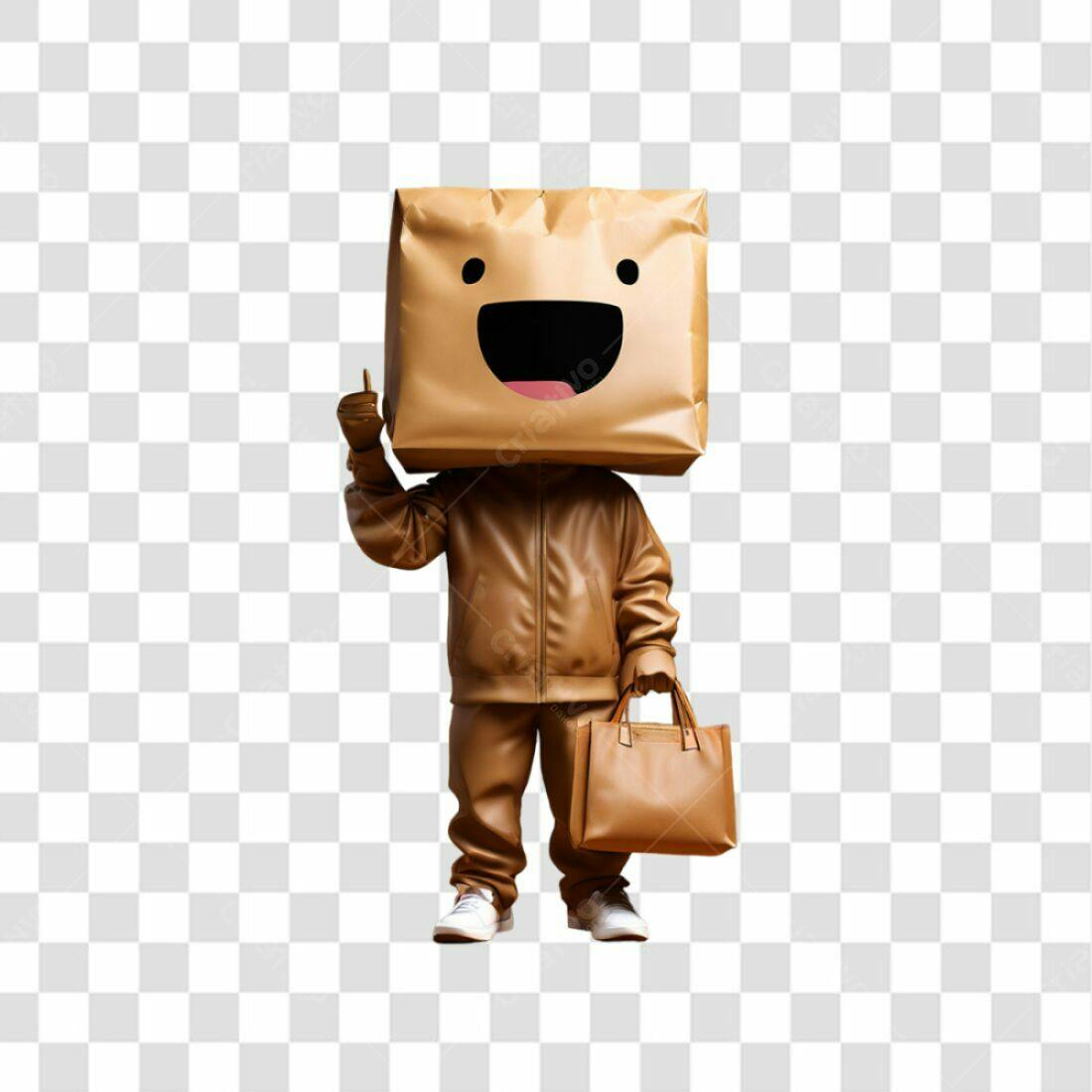 Icone Caixa Sorridente PNG com fundo transparente