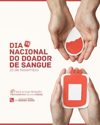 Dia nacional do doador de sangue