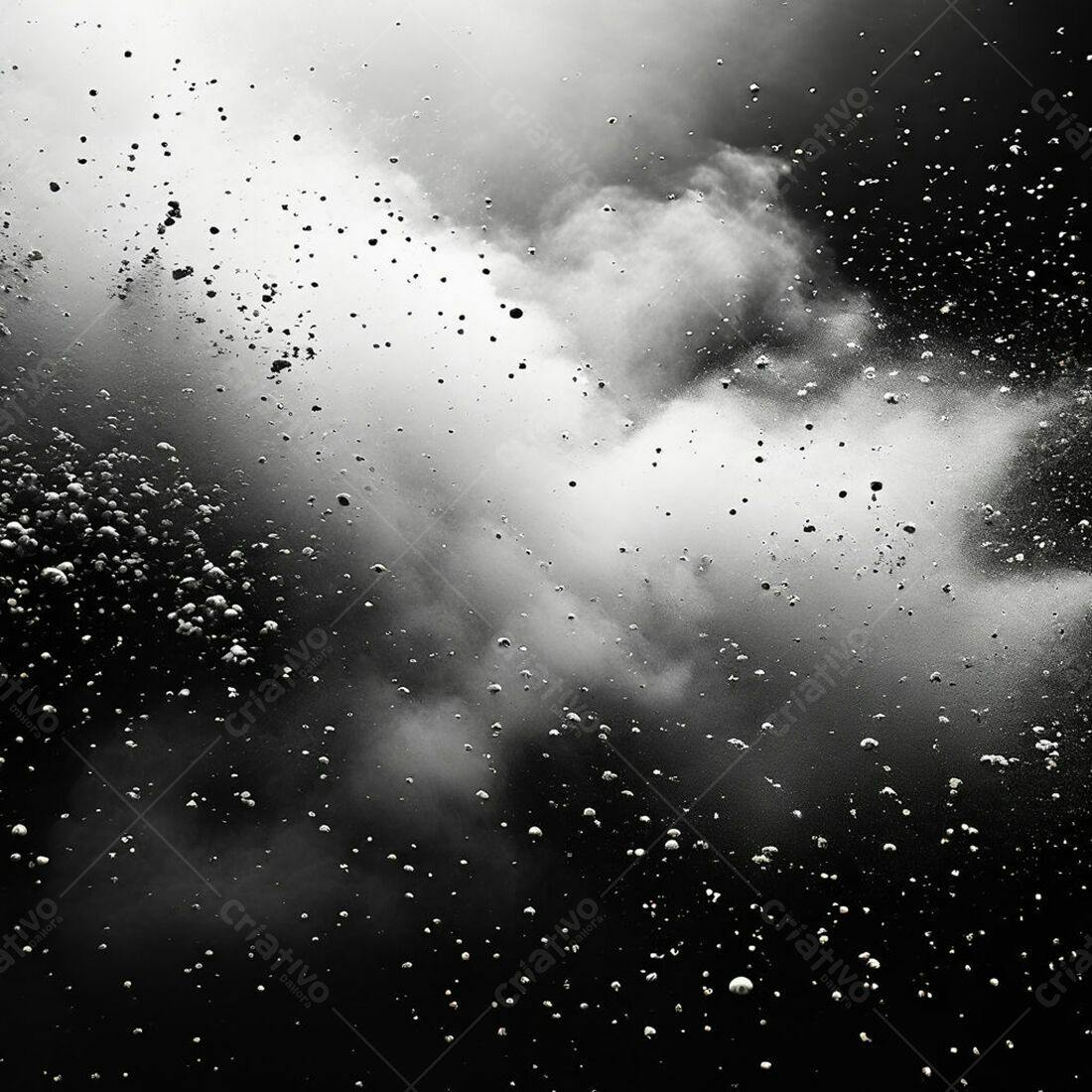 Textura Fundo Explosivo Preto e Branco para Design