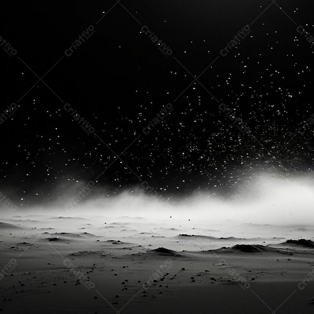 Textura Fundo Escuro com Poeira para Design