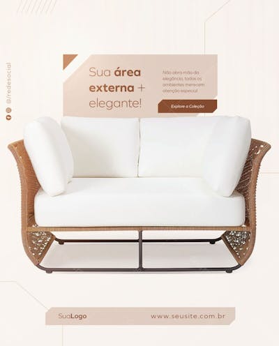 Loja De Móveis E Decoração Social Media Feed