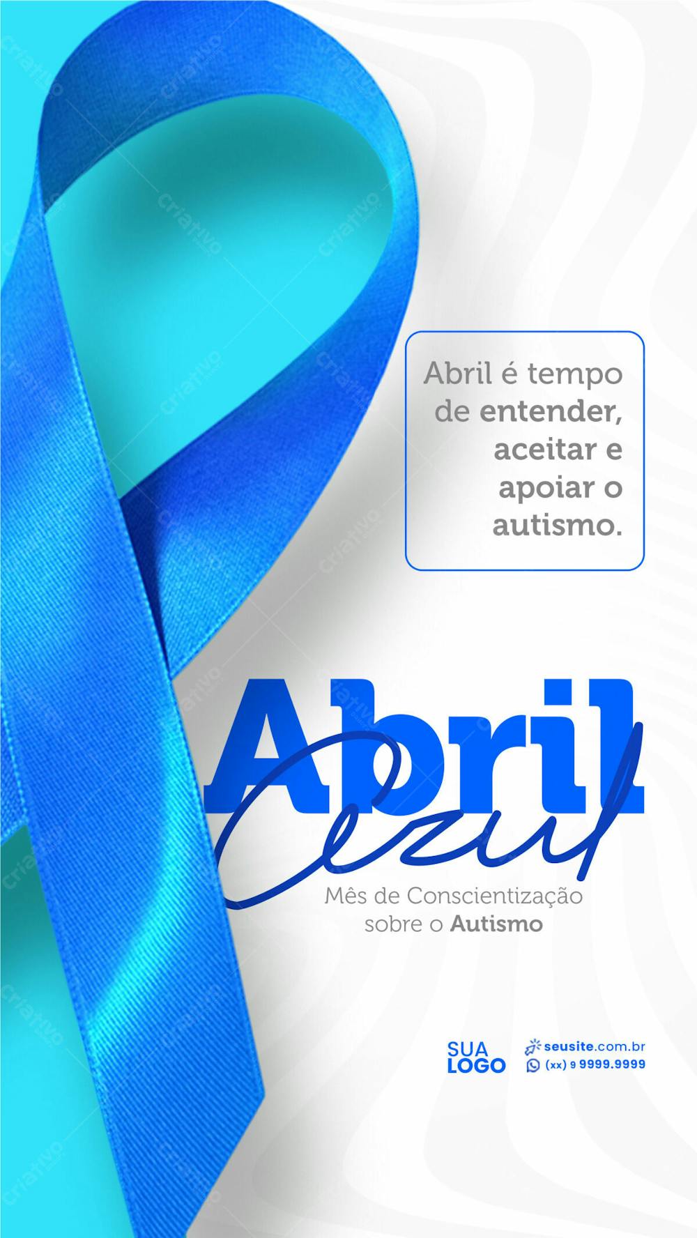 Story   Abril Azul   Entender Aceitar E Apoiar