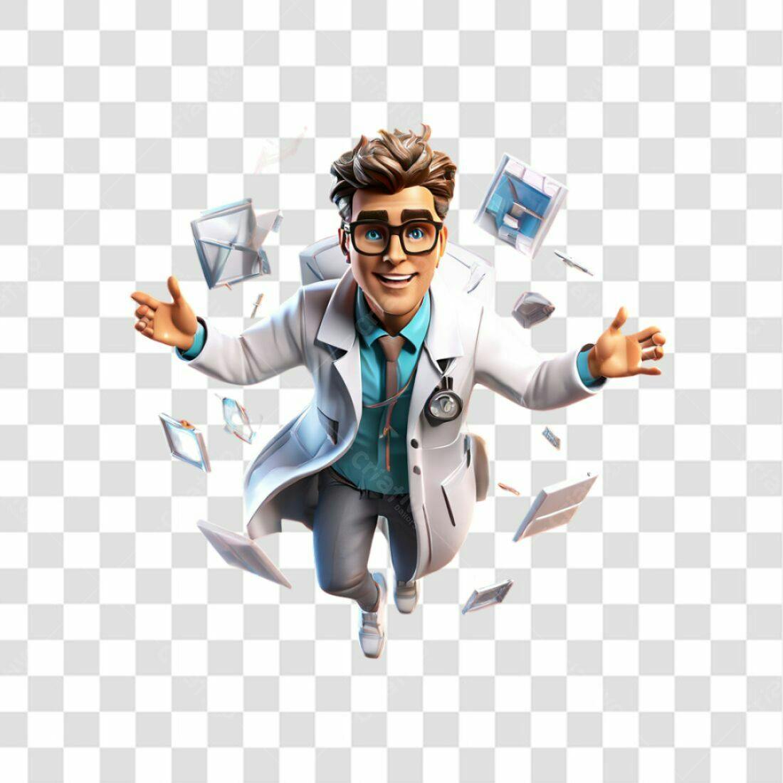 Icone Médico PNG com fundo transparente