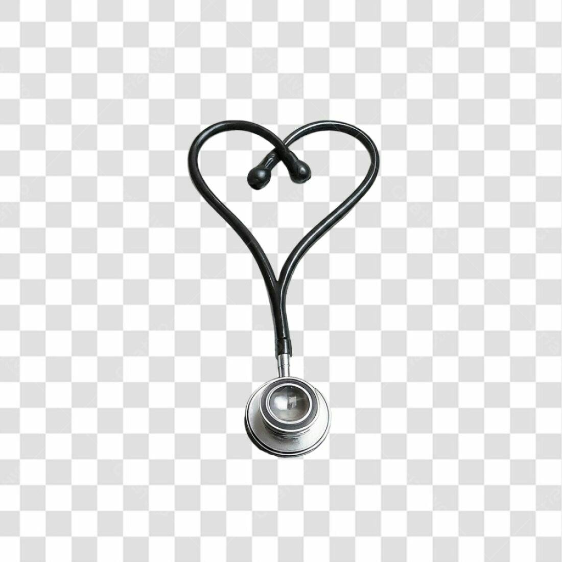 Ícone Dia do Médico Estetoscópio PNG com fundo transparente
