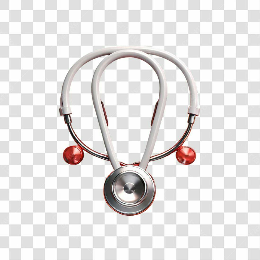 Icone Médico Estetoscópio PNG com fundo transparente