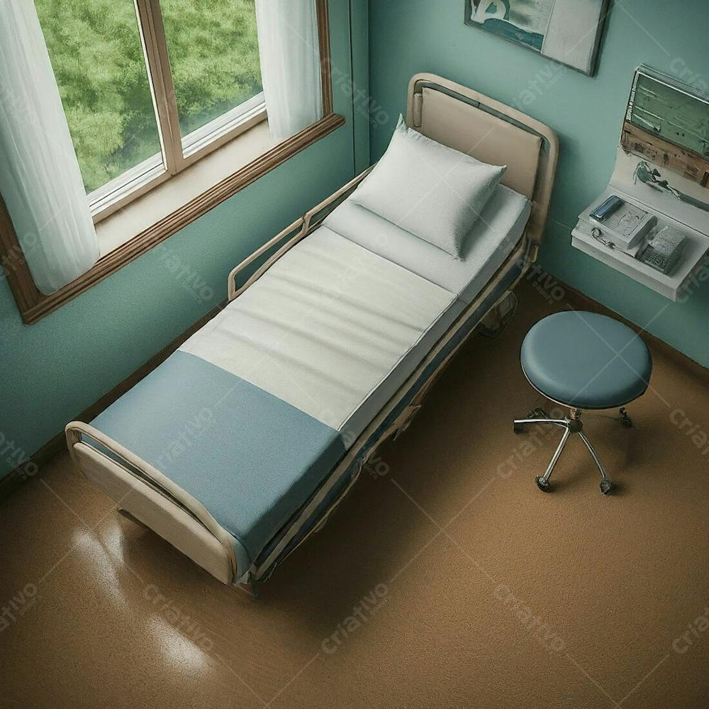 Quarto De Hospital Em Alta Qualidade (3)
