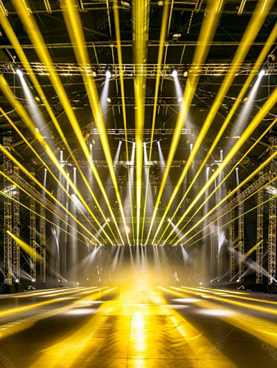 Imagem De Fundo De Estrutura De Ferro Com Luzes 87