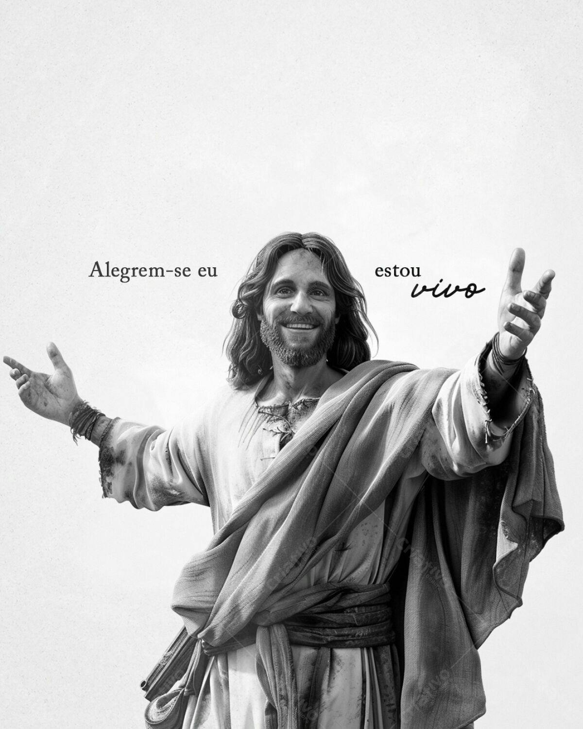 Imagem de Jesus Cristo Psd Editável para Igreja
