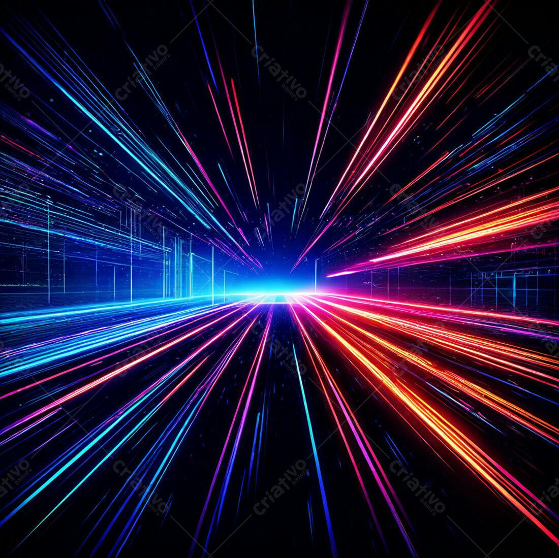 Textura Luz Neon para Fundo Cyberpunk