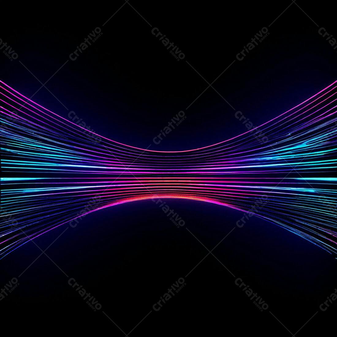 Textura Neon Abstrata para Fundo