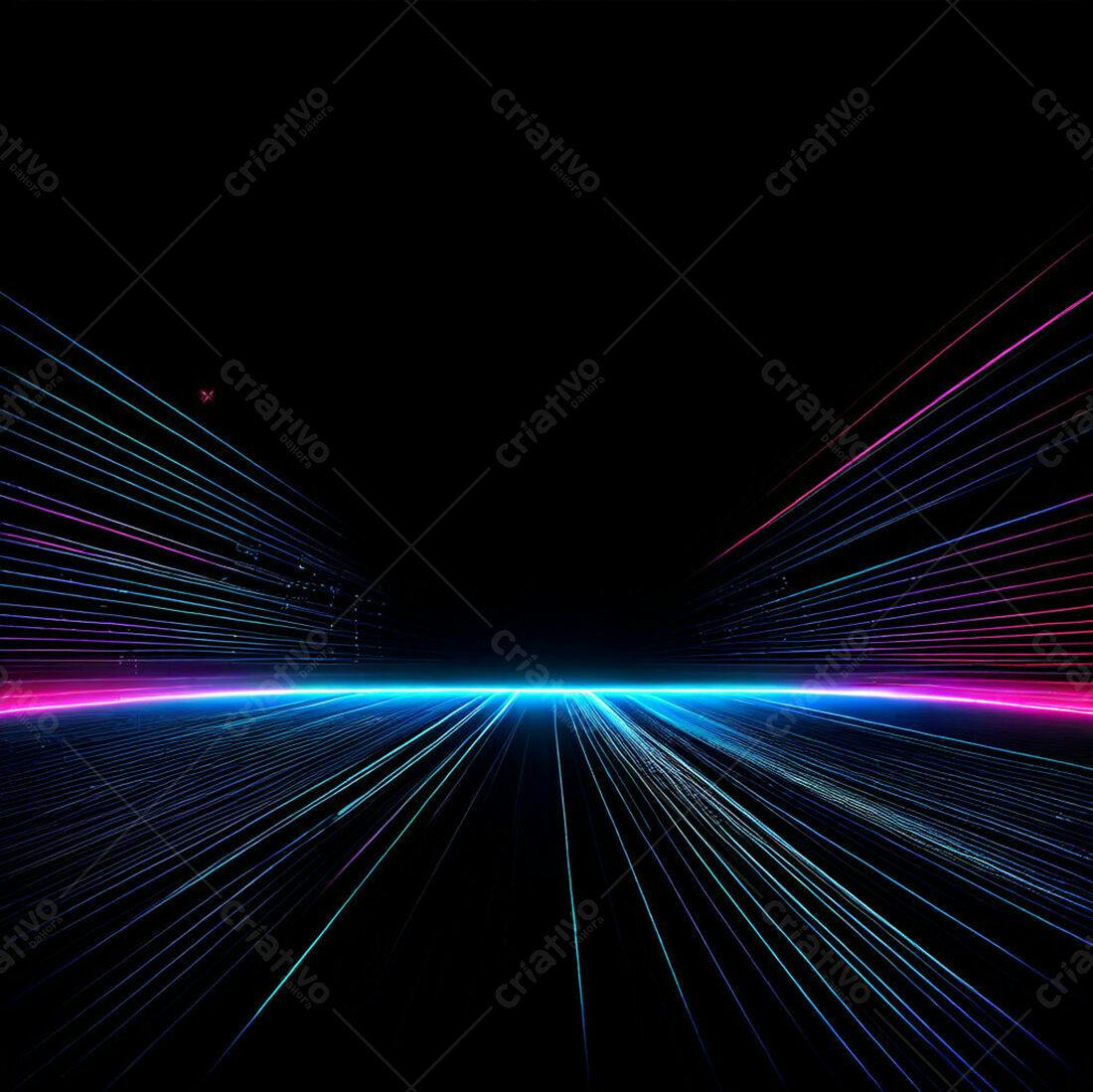 Textura Abstrata Neon para Fundo