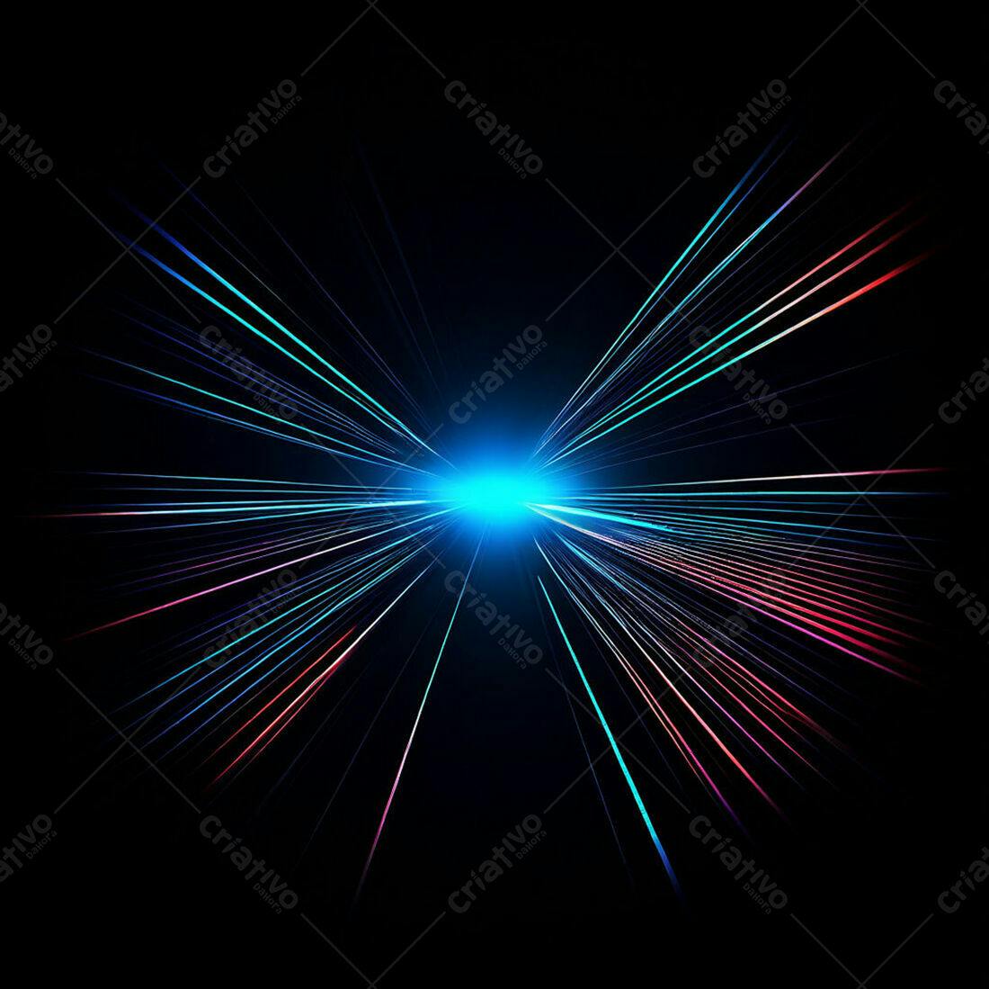 Textura Luz Neon para Fundo Abstrado