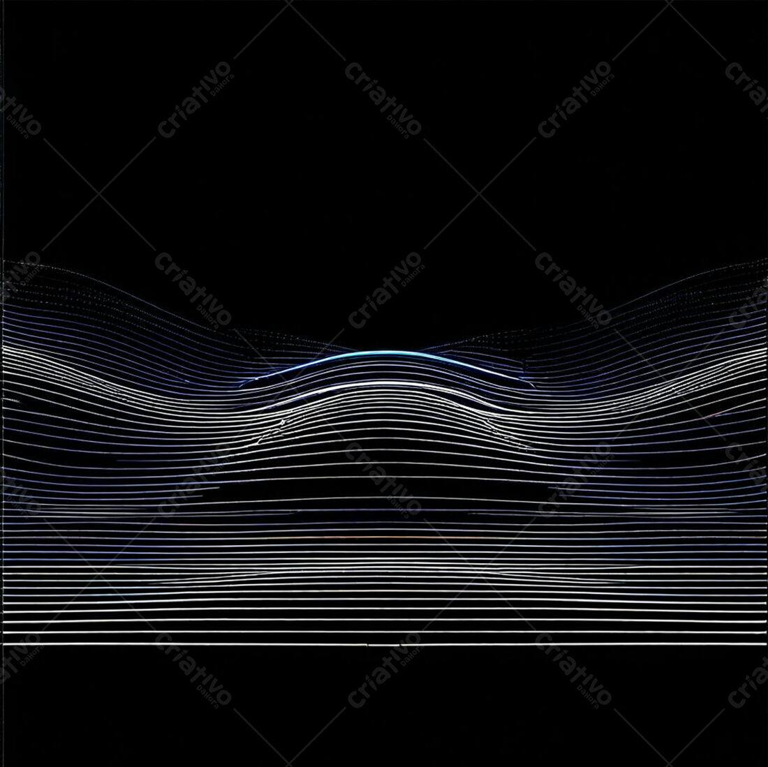 Textura Abstrata Ondulada para Fundo
