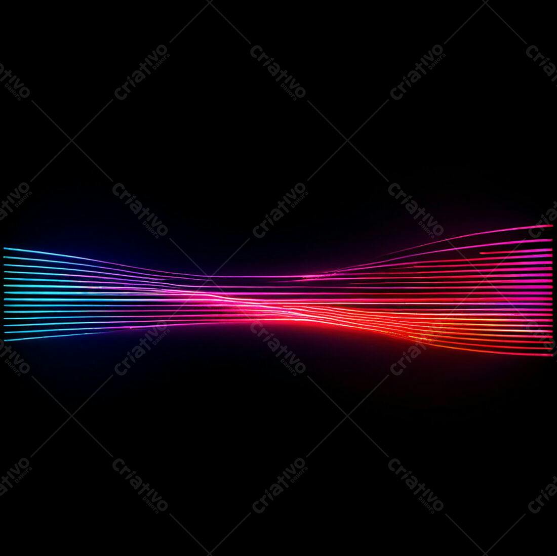 Textura Abstrata Neon para Fundo