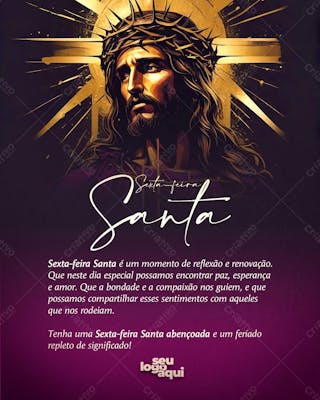 Semana santa, arte editável, jesus cristo