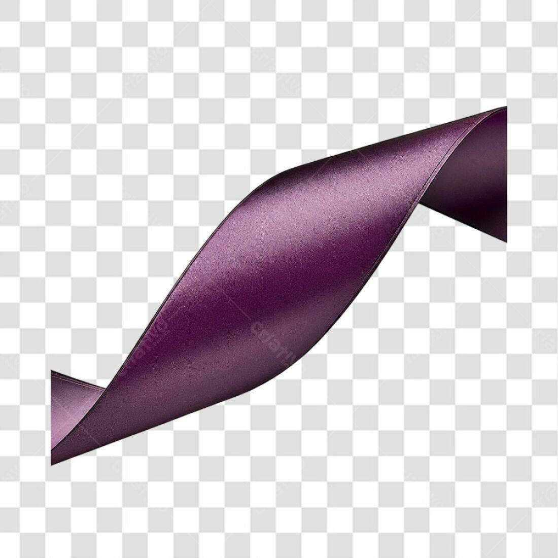 Fita Roxa PNG com fundo transparente