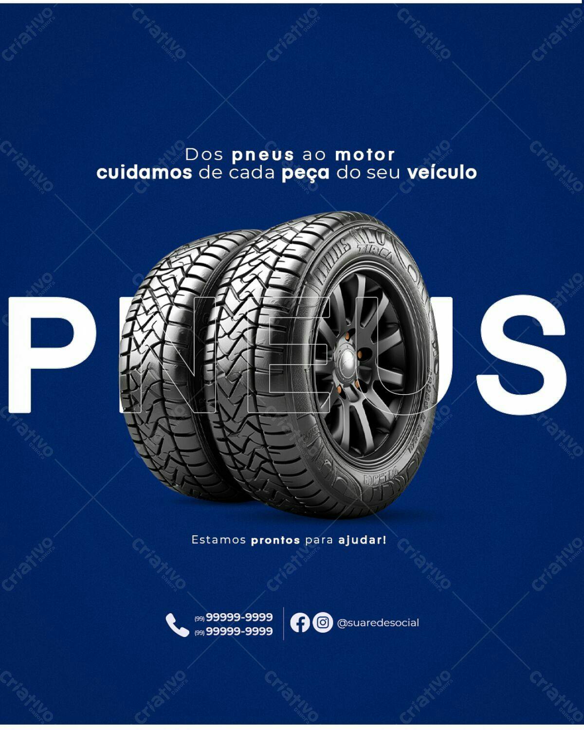 Flyer para Oficina Mecânica PSD Editável