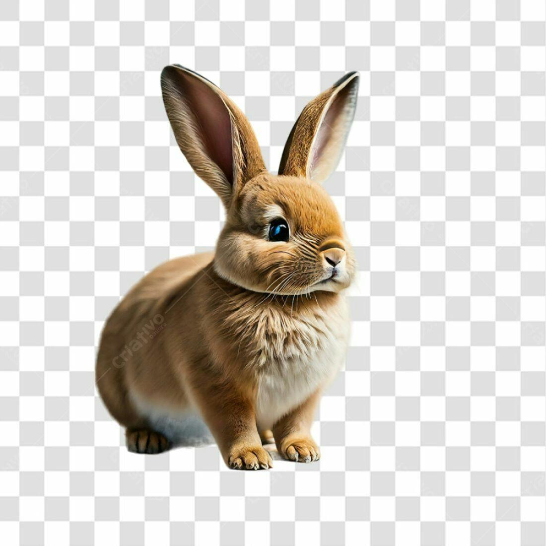 Icone Coelho Páscoa PNG com fundo transparente