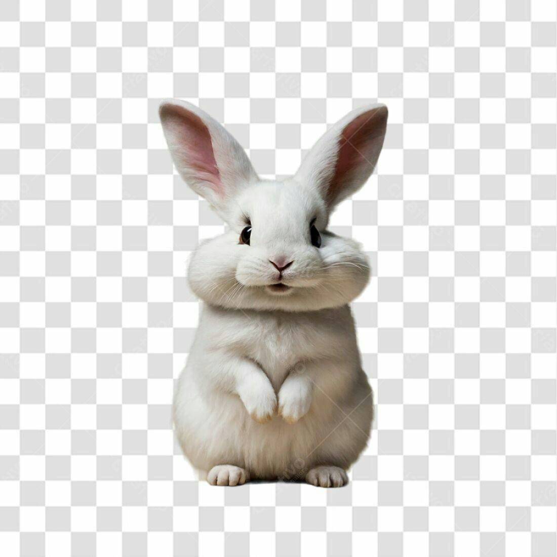 Icone Coelho Páscoa PNG com fundo transparente