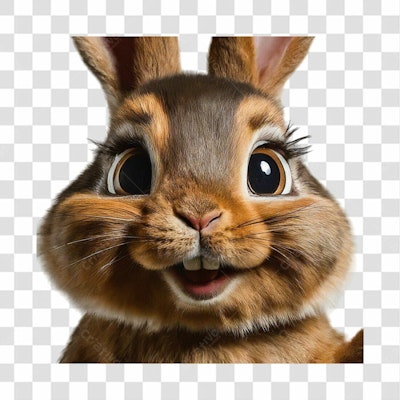 Icone Coelho Páscoa PNG com fundo transparente